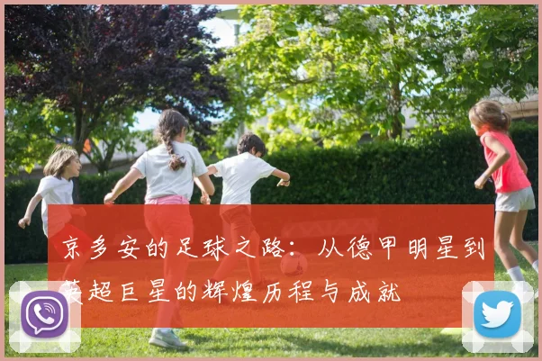 京多安的足球之路：从德甲明星到英超巨星的辉煌历程与成就
